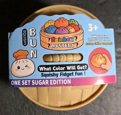 Squishy dumpling bun rainbow mystery