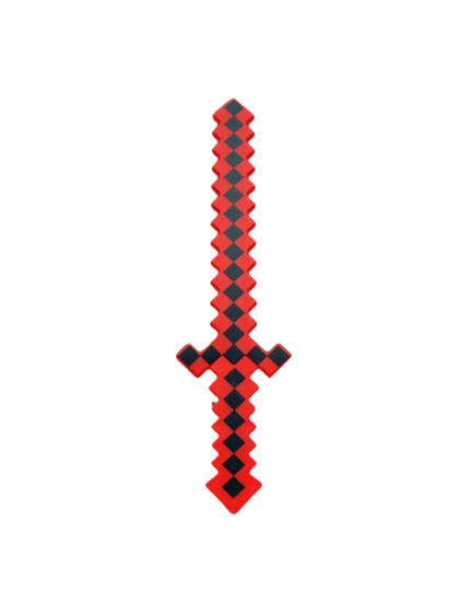 Pixelated Plastic Sword