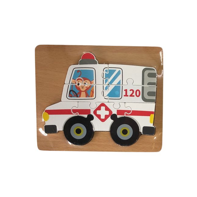 Wooden Transport Puzzle