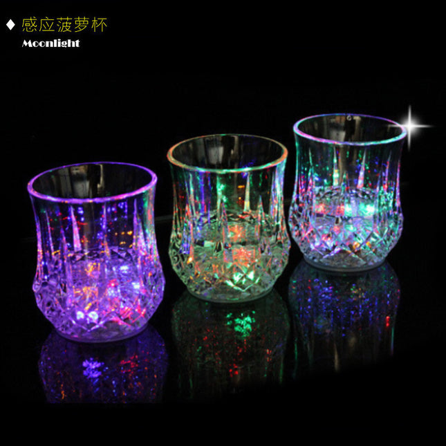 LED Rainbow Colour Glass