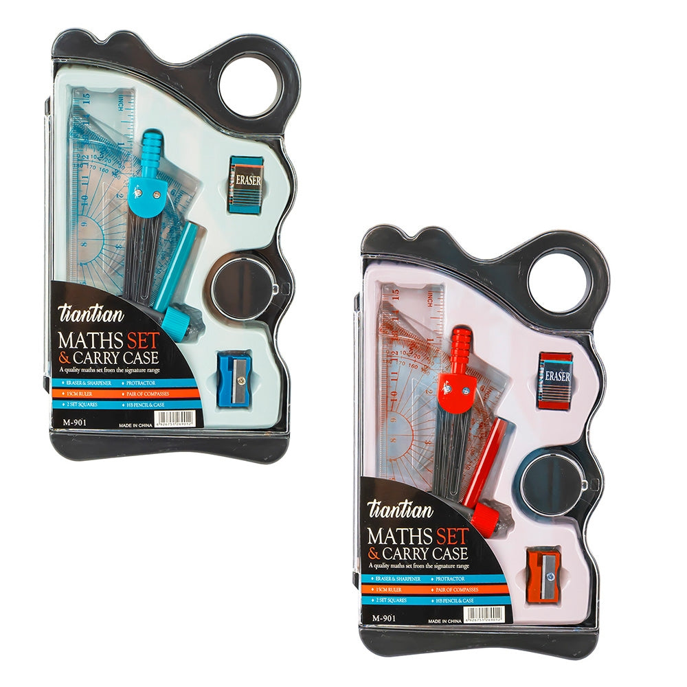 Geometry Case Maths Set & Carry Case Geometry Toolkit – Full Cart Online