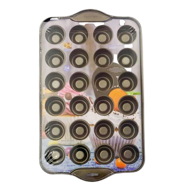 24 Cup Non-stick Mini Muffin Pan
