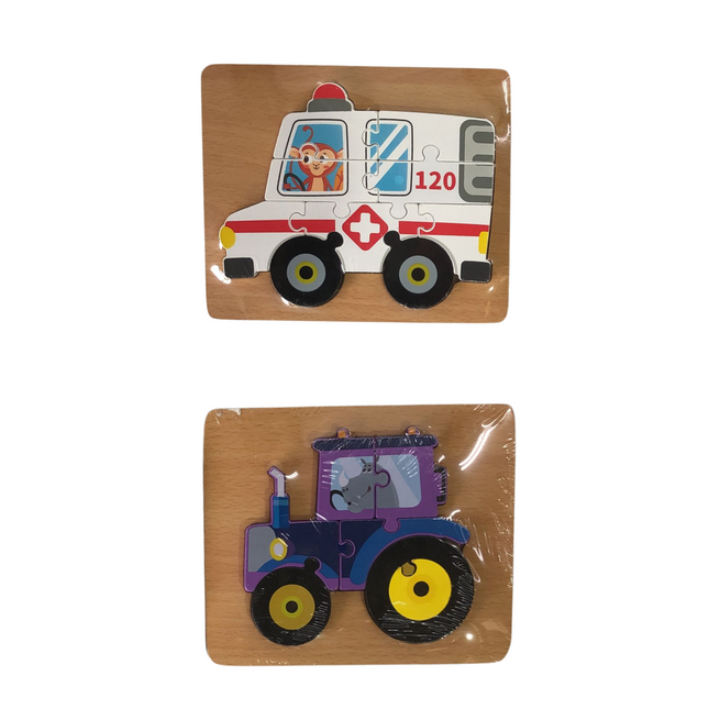 Wooden Transport Puzzle