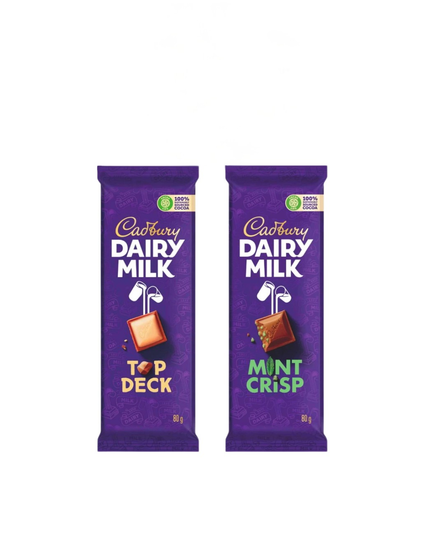 Cadbury Top Deck & Mint Crisp 75G