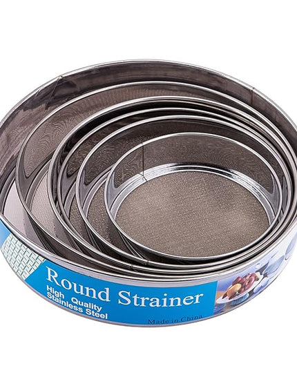 Round Strainers 6pc