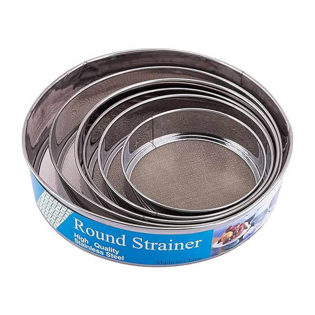 Round Strainers 6pc