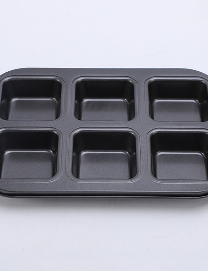 6 Cup Non-Stick Square Muffin Pan